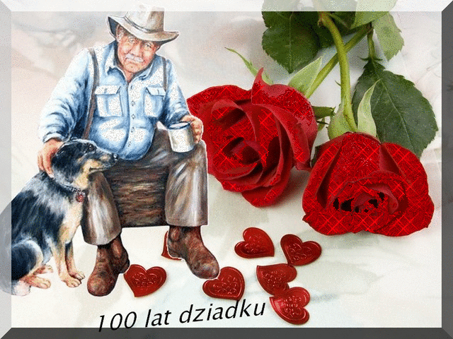 Dziadek z psem przypomina o swoim święcie